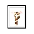 Picture of Nursery Giraffe _GroupedProduct_Rectangle_Portrait_Mini_ _GroupedProduct_Rectangle_Portrait_Framed_Matted_