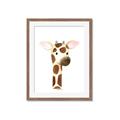 Picture of Nursery Giraffe _GroupedProduct_Rectangle_Portrait_Mini_ _GroupedProduct_Rectangle_Portrait_Framed_Matted_