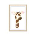 Picture of Nursery Giraffe _GroupedProduct_Rectangle_Portrait_Mini_ _GroupedProduct_Rectangle_Portrait_Framed_Matted_