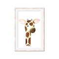 Picture of Nursery Giraffe _GroupedProduct_Rectangle_Portrait_Mini_ _GroupedProduct_Rectangle_Portrait_Framed_Matted_