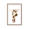 Picture of Nursery Giraffe _GroupedProduct_Rectangle_Portrait_Mini_ _GroupedProduct_Rectangle_Portrait_Framed_Matted_