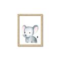 Picture of Nursery Elephant _GroupedProduct_Rectangle_Portrait_Mini_ _GroupedProduct_Rectangle_Portrait_Framed_Matted_