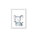 Picture of Nursery Elephant _GroupedProduct_Rectangle_Portrait_Mini_ _GroupedProduct_Rectangle_Portrait_Framed_Matted_