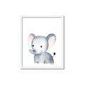 Picture of Nursery Elephant _GroupedProduct_Rectangle_Portrait_Mini_ _GroupedProduct_Rectangle_Portrait_Framed_Matted_