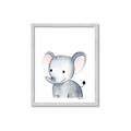 Picture of Nursery Elephant _GroupedProduct_Rectangle_Portrait_Mini_ _GroupedProduct_Rectangle_Portrait_Framed_Matted_