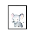 Picture of Nursery Elephant _GroupedProduct_Rectangle_Portrait_Mini_ _GroupedProduct_Rectangle_Portrait_Framed_Matted_