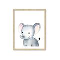 Picture of Nursery Elephant _GroupedProduct_Rectangle_Portrait_Mini_ _GroupedProduct_Rectangle_Portrait_Framed_Matted_