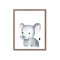 Picture of Nursery Elephant _GroupedProduct_Rectangle_Portrait_Mini_ _GroupedProduct_Rectangle_Portrait_Framed_Matted_