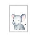 Picture of Nursery Elephant _GroupedProduct_Rectangle_Portrait_Mini_ _GroupedProduct_Rectangle_Portrait_Framed_Matted_