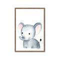 Picture of Nursery Elephant _GroupedProduct_Rectangle_Portrait_Mini_ _GroupedProduct_Rectangle_Portrait_Framed_Matted_