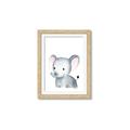 Picture of Nursery Elephant _GroupedProduct_Rectangle_Portrait_Mini_ _GroupedProduct_Rectangle_Portrait_Framed_Matted_
