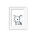 Picture of Nursery Elephant _GroupedProduct_Rectangle_Portrait_Mini_ _GroupedProduct_Rectangle_Portrait_Framed_Matted_
