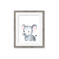 Picture of Nursery Elephant _GroupedProduct_Rectangle_Portrait_Mini_ _GroupedProduct_Rectangle_Portrait_Framed_Matted_