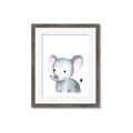 Picture of Nursery Elephant _GroupedProduct_Rectangle_Portrait_Mini_ _GroupedProduct_Rectangle_Portrait_Framed_Matted_