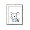 Picture of Nursery Elephant _GroupedProduct_Rectangle_Portrait_Mini_ _GroupedProduct_Rectangle_Portrait_Framed_Matted_