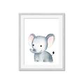 Picture of Nursery Elephant _GroupedProduct_Rectangle_Portrait_Mini_ _GroupedProduct_Rectangle_Portrait_Framed_Matted_