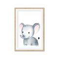 Picture of Nursery Elephant _GroupedProduct_Rectangle_Portrait_Mini_ _GroupedProduct_Rectangle_Portrait_Framed_Matted_
