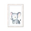 Picture of Nursery Elephant _GroupedProduct_Rectangle_Portrait_Mini_ _GroupedProduct_Rectangle_Portrait_Framed_Matted_