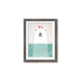 Picture of Water Polar Bear _GroupedProduct_Rectangle_Portrait_Mini_ _GroupedProduct_Rectangle_Portrait_Framed_Matted_