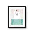 Picture of Water Polar Bear _GroupedProduct_Rectangle_Portrait_Mini_ _GroupedProduct_Rectangle_Portrait_Framed_Matted_