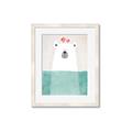 Picture of Water Polar Bear _GroupedProduct_Rectangle_Portrait_Mini_ _GroupedProduct_Rectangle_Portrait_Framed_Matted_