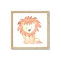 Picture of Baby Lion _GroupedProduct_Square_Mini_ _GroupedProduct_Square_Framed_Matted_