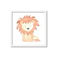 Picture of Baby Lion _GroupedProduct_Square_Mini_ _GroupedProduct_Square_Framed_Matted_
