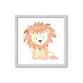 Picture of Baby Lion _GroupedProduct_Square_Mini_ _GroupedProduct_Square_Framed_Matted_