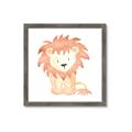 Picture of Baby Lion _GroupedProduct_Square_Mini_ _GroupedProduct_Square_Framed_Matted_