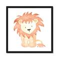 Picture of Baby Lion _GroupedProduct_Square_Mini_ _GroupedProduct_Square_Framed_Matted_
