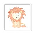 Picture of Baby Lion _GroupedProduct_Square_Mini_ _GroupedProduct_Square_Framed_Matted_