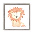 Picture of Baby Lion _GroupedProduct_Square_Mini_ _GroupedProduct_Square_Framed_Matted_