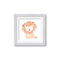 Picture of Baby Lion _GroupedProduct_Square_Mini_ _GroupedProduct_Square_Framed_Matted_