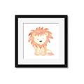 Picture of Baby Lion _GroupedProduct_Square_Mini_ _GroupedProduct_Square_Framed_Matted_