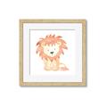Picture of Baby Lion _GroupedProduct_Square_Mini_ _GroupedProduct_Square_Framed_Matted_