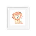 Picture of Baby Lion _GroupedProduct_Square_Mini_ _GroupedProduct_Square_Framed_Matted_