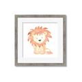 Picture of Baby Lion _GroupedProduct_Square_Mini_ _GroupedProduct_Square_Framed_Matted_