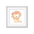 Picture of Baby Lion _GroupedProduct_Square_Mini_ _GroupedProduct_Square_Framed_Matted_