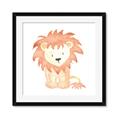 Picture of Baby Lion _GroupedProduct_Square_Mini_ _GroupedProduct_Square_Framed_Matted_