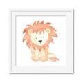 Picture of Baby Lion _GroupedProduct_Square_Mini_ _GroupedProduct_Square_Framed_Matted_