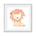 Picture of Baby Lion _GroupedProduct_Square_Mini_ _GroupedProduct_Square_Framed_Matted_
