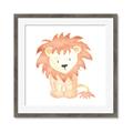 Picture of Baby Lion _GroupedProduct_Square_Mini_ _GroupedProduct_Square_Framed_Matted_