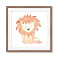 Picture of Baby Lion _GroupedProduct_Square_Mini_ _GroupedProduct_Square_Framed_Matted_