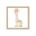 Picture of Baby Giraffe _GroupedProduct_Square_Mini_ _GroupedProduct_Square_Framed_Matted_