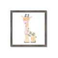 Picture of Baby Giraffe _GroupedProduct_Square_Mini_ _GroupedProduct_Square_Framed_Matted_