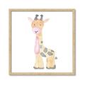 Picture of Baby Giraffe _GroupedProduct_Square_Mini_ _GroupedProduct_Square_Framed_Matted_
