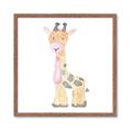 Picture of Baby Giraffe _GroupedProduct_Square_Mini_ _GroupedProduct_Square_Framed_Matted_