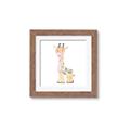 Picture of Baby Giraffe _GroupedProduct_Square_Mini_ _GroupedProduct_Square_Framed_Matted_