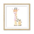 Picture of Baby Giraffe _GroupedProduct_Square_Mini_ _GroupedProduct_Square_Framed_Matted_