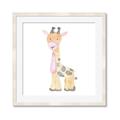 Picture of Baby Giraffe _GroupedProduct_Square_Mini_ _GroupedProduct_Square_Framed_Matted_